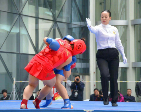 山东省武术散打女子锦标赛在梁山国际会展中心开幕351.png